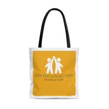 Load image into Gallery viewer, Join the Lovalution Tote Bag