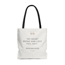 Load image into Gallery viewer, MoodFood Studio Quote Tote