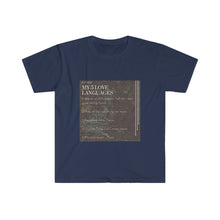 Load image into Gallery viewer, Men's "5 Love Languages" Tee

